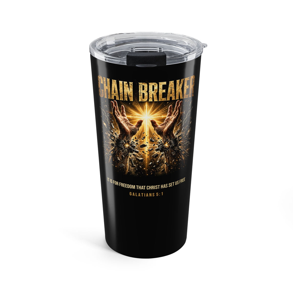 Chain Breaker Tumbler — 20oz Stainless Steel