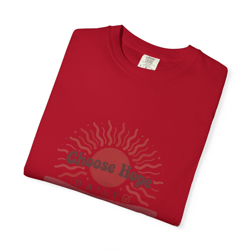 Choose Hope Daily – Mental Health T-Shirt