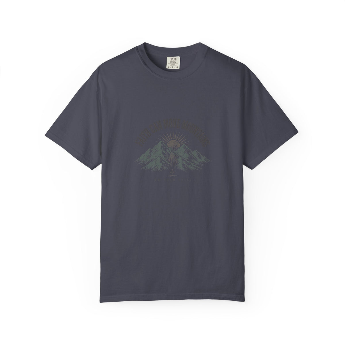 Faith Can Move Mountains – Matthew 17:20 Christian T-Shirt