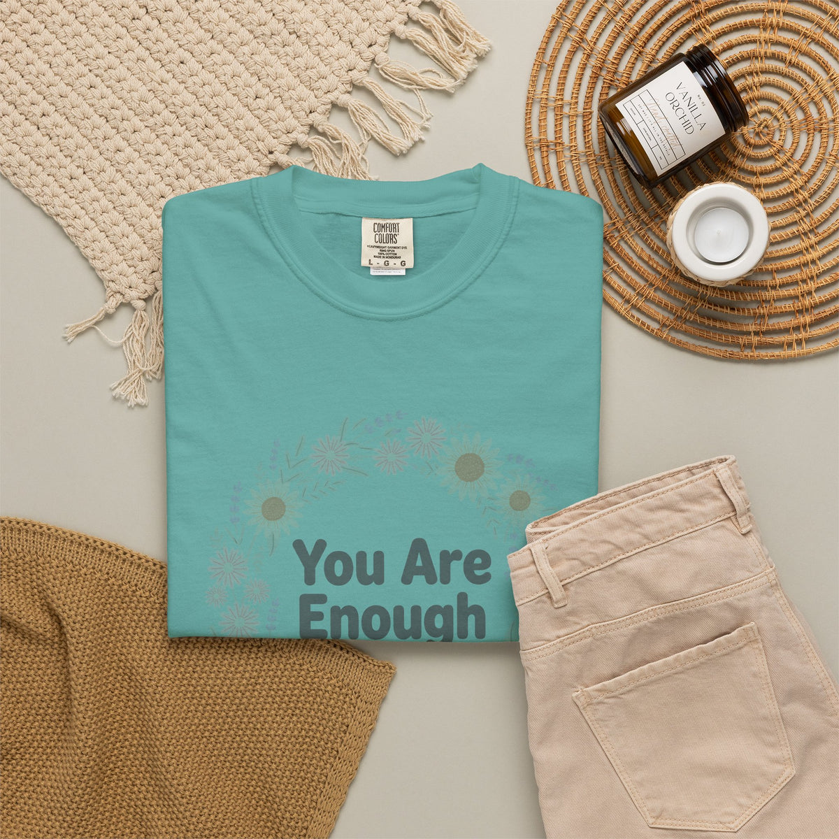 You Are Enough – Mental Health T-Shirt