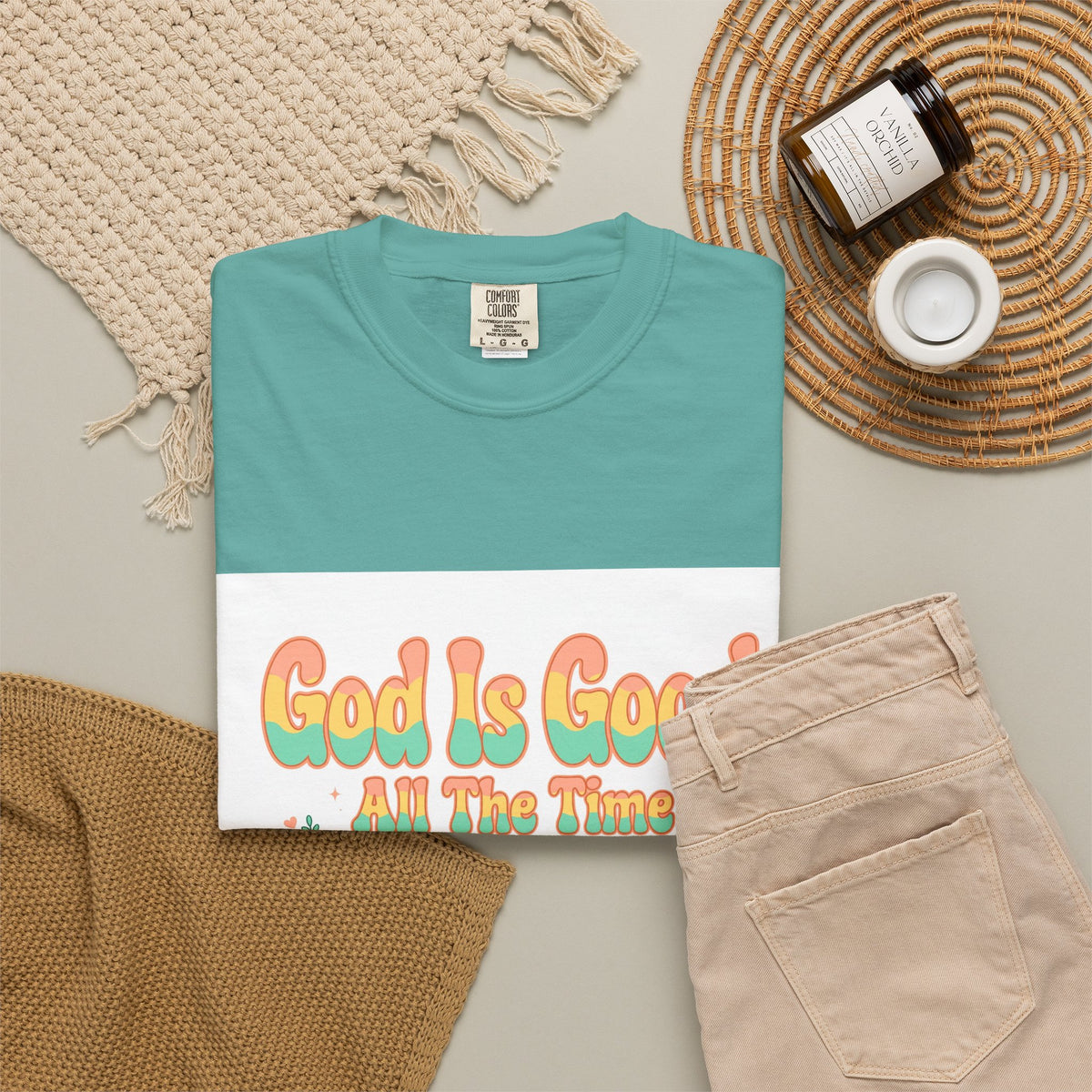God Is Good All The Time – Christian T-Shirt