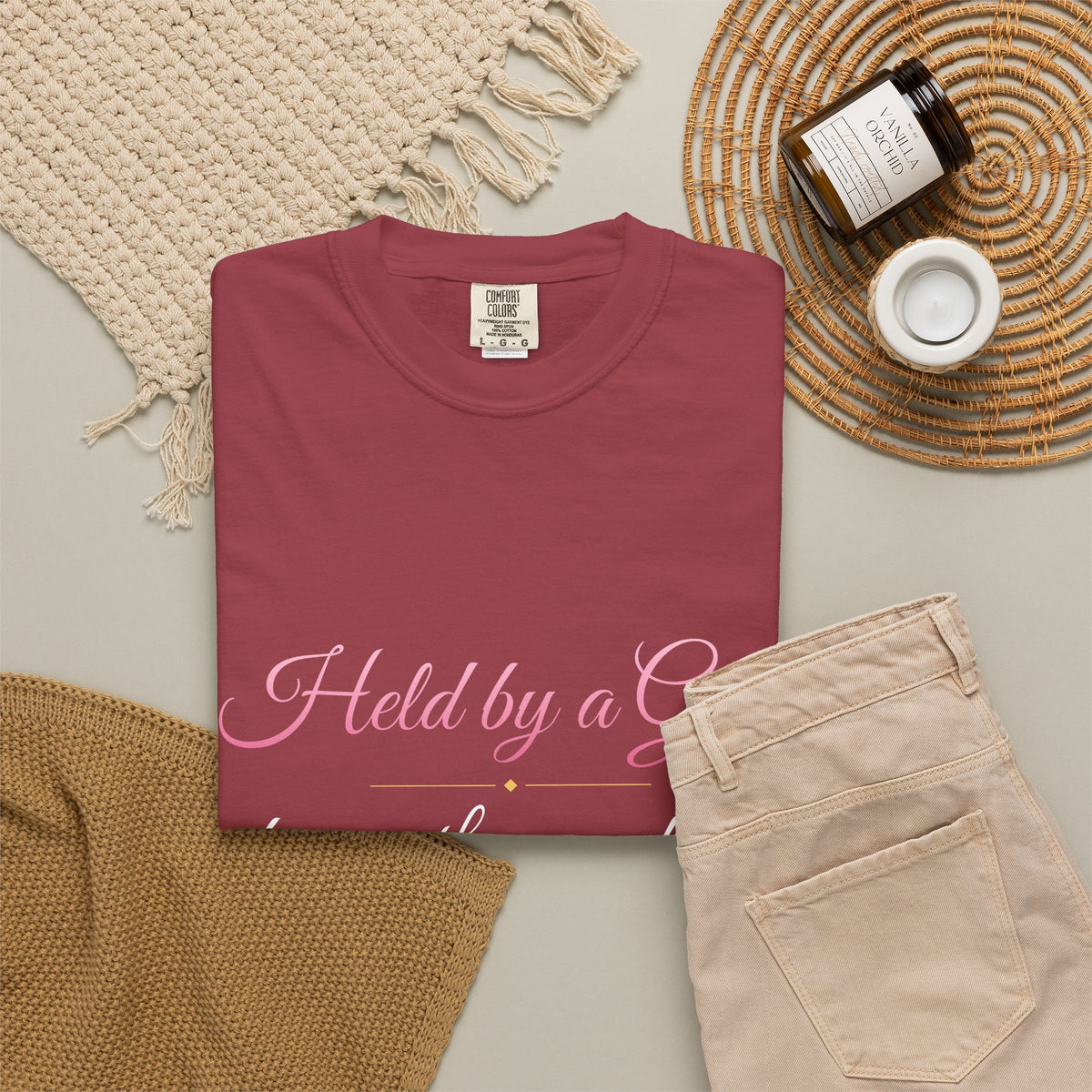 Held By A God Bigger Than My Fears T-Shirt