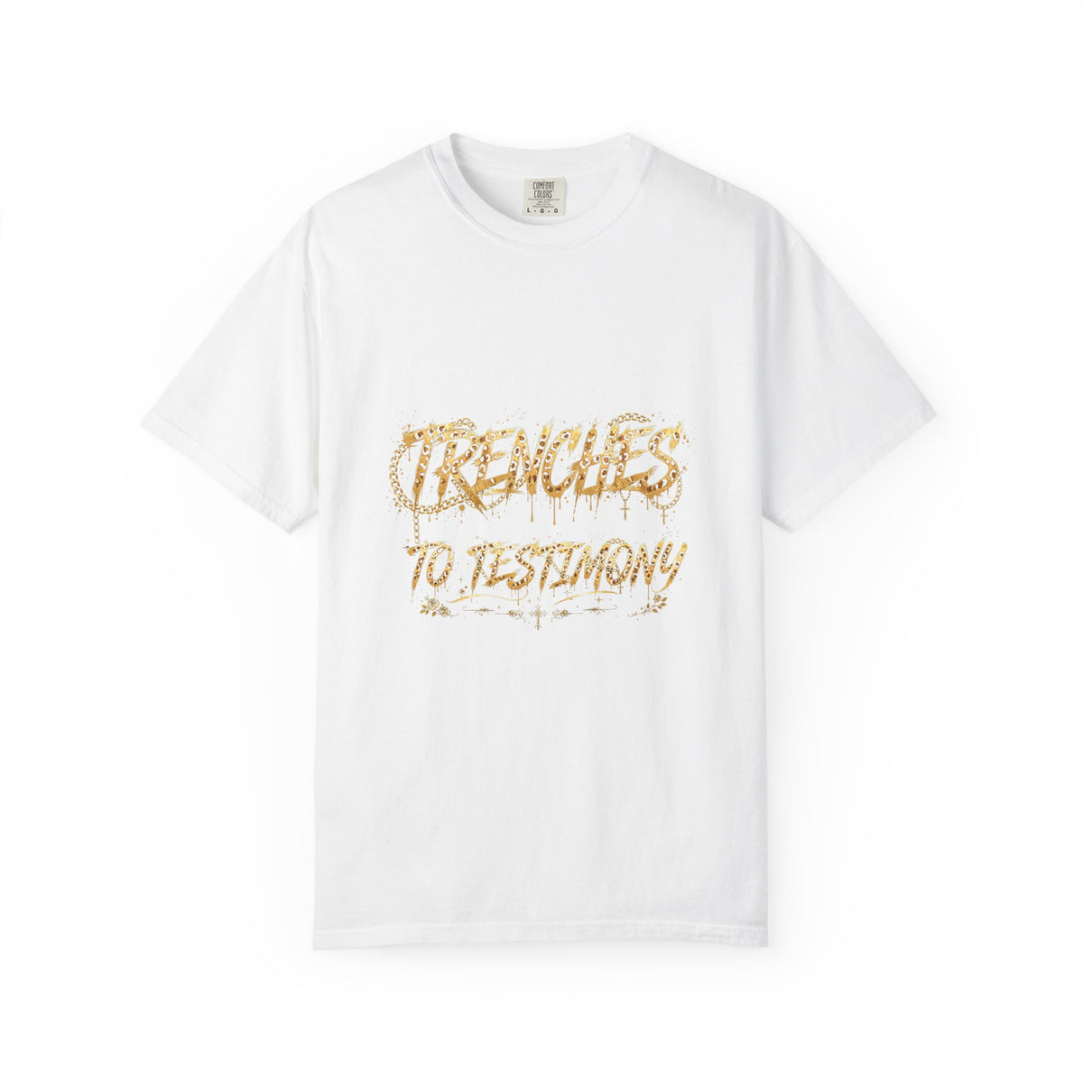 Trenches to Testimony Faith Graphic T-Shirt