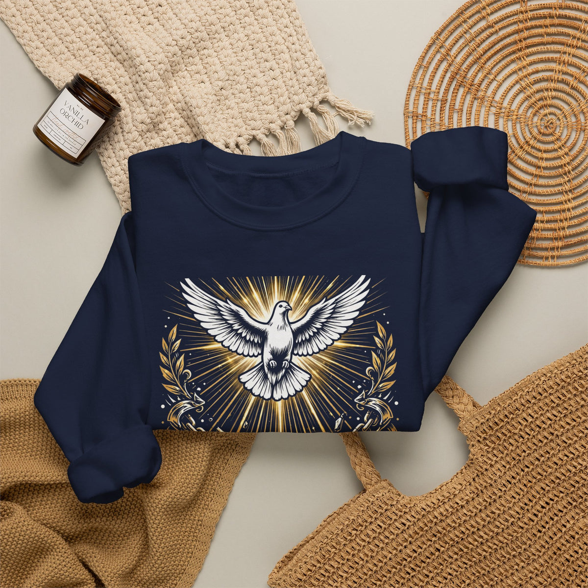 Sober & Free – Recovery Crewneck Sweatshirt