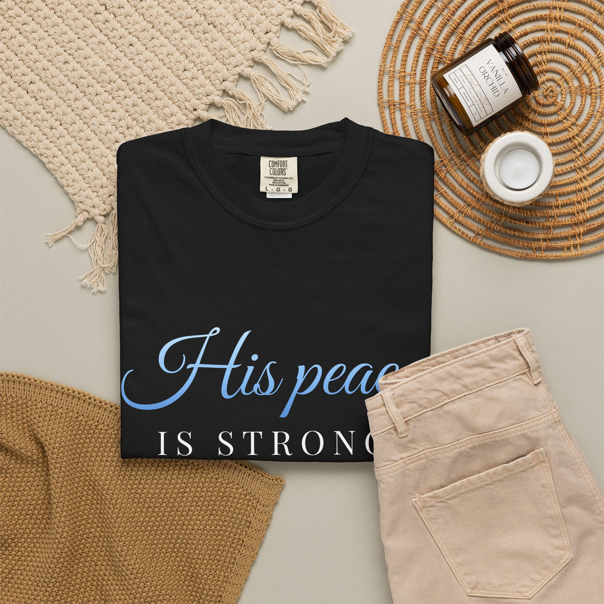 His Peace Is Stronger Than My Panic T-Shirt