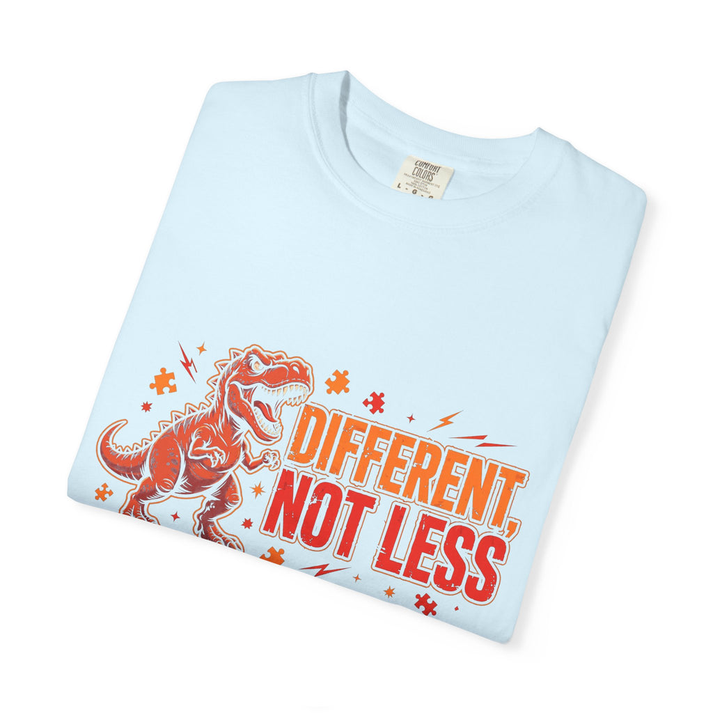 Different Not Less T-Rex – Autism Awareness T-Shirt