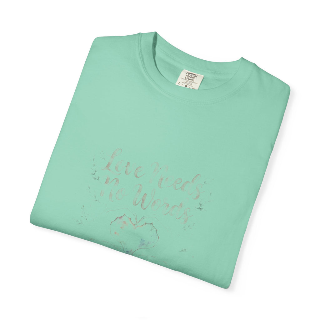 Love Needs No Words – Autism Awareness T-Shirt