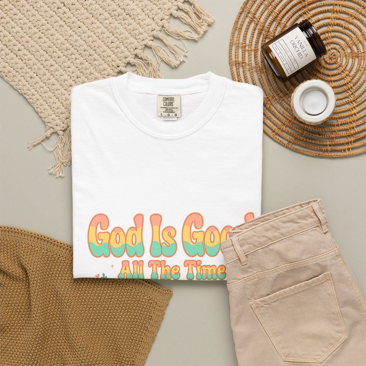 God Is Good All The Time – Christian T-Shirt