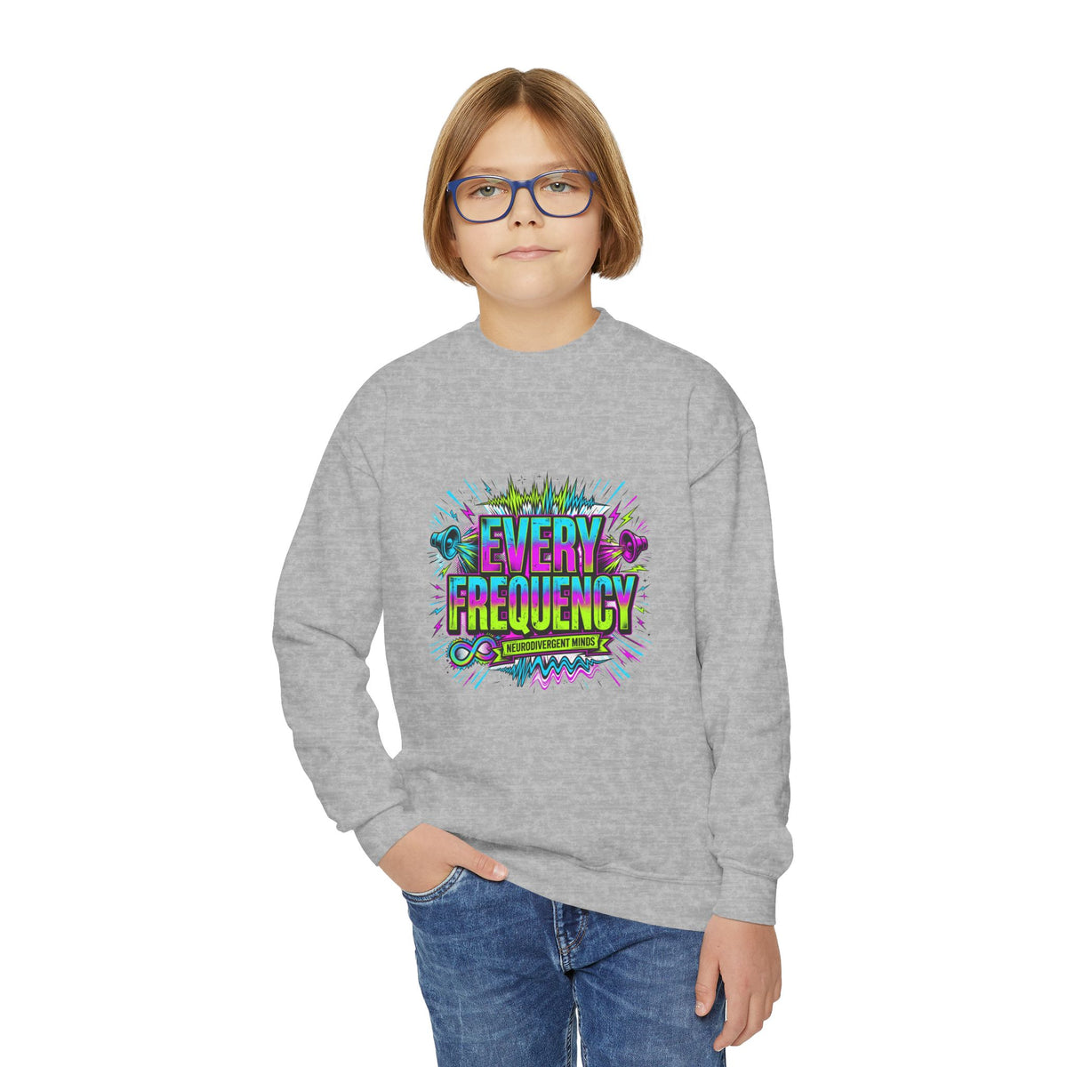 Every Frequency Kids' Sweatshirt