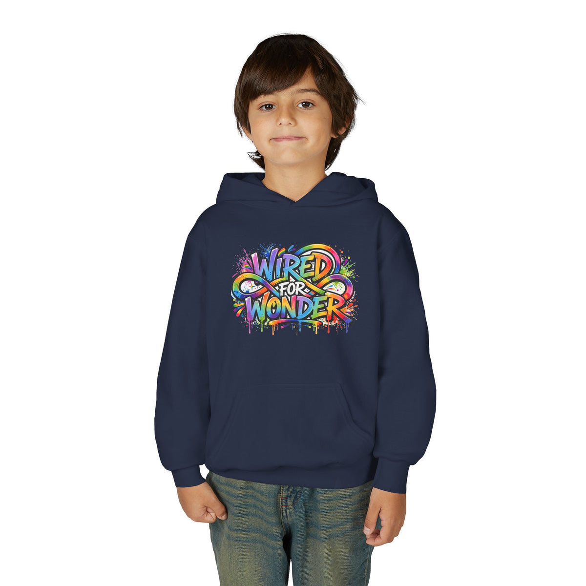 Wired for Wonder Kids' Hoodie