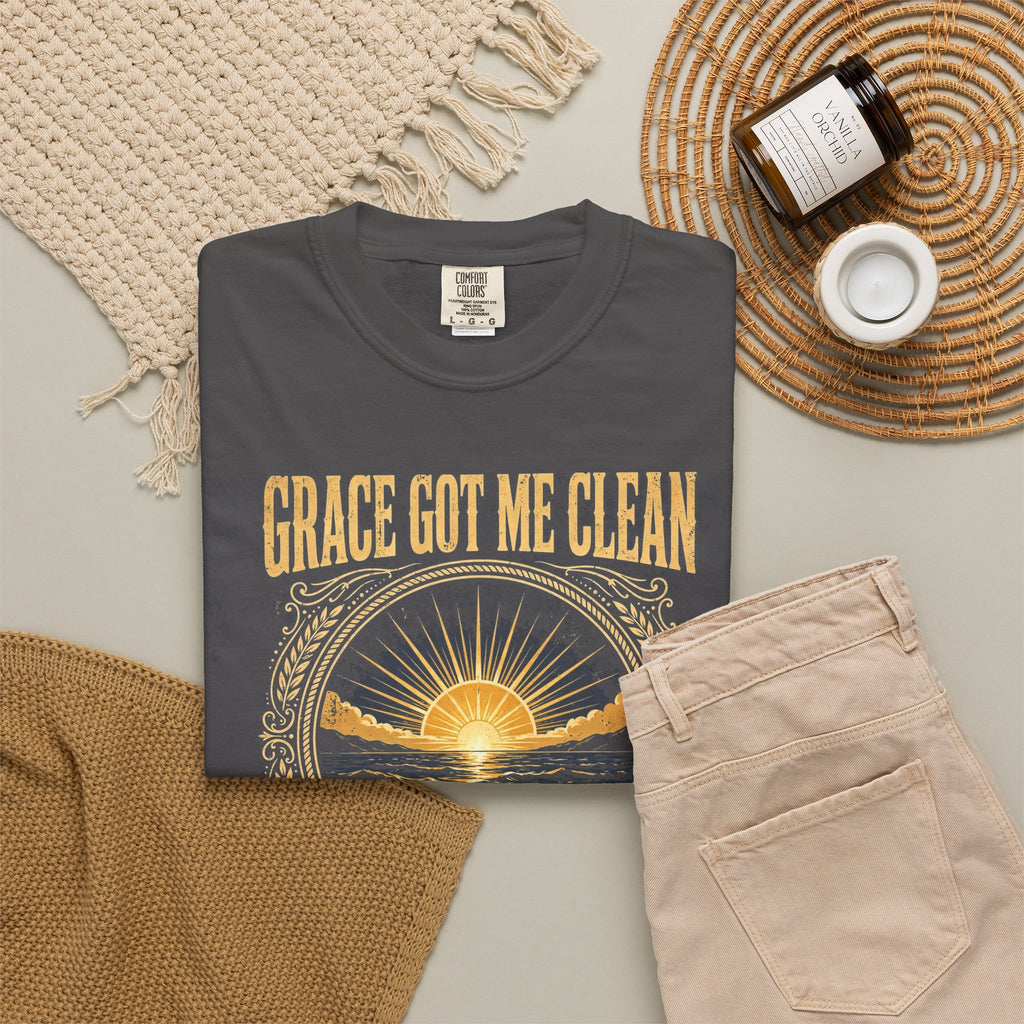 Grace Got Me Clean – Recovery T-Shirt