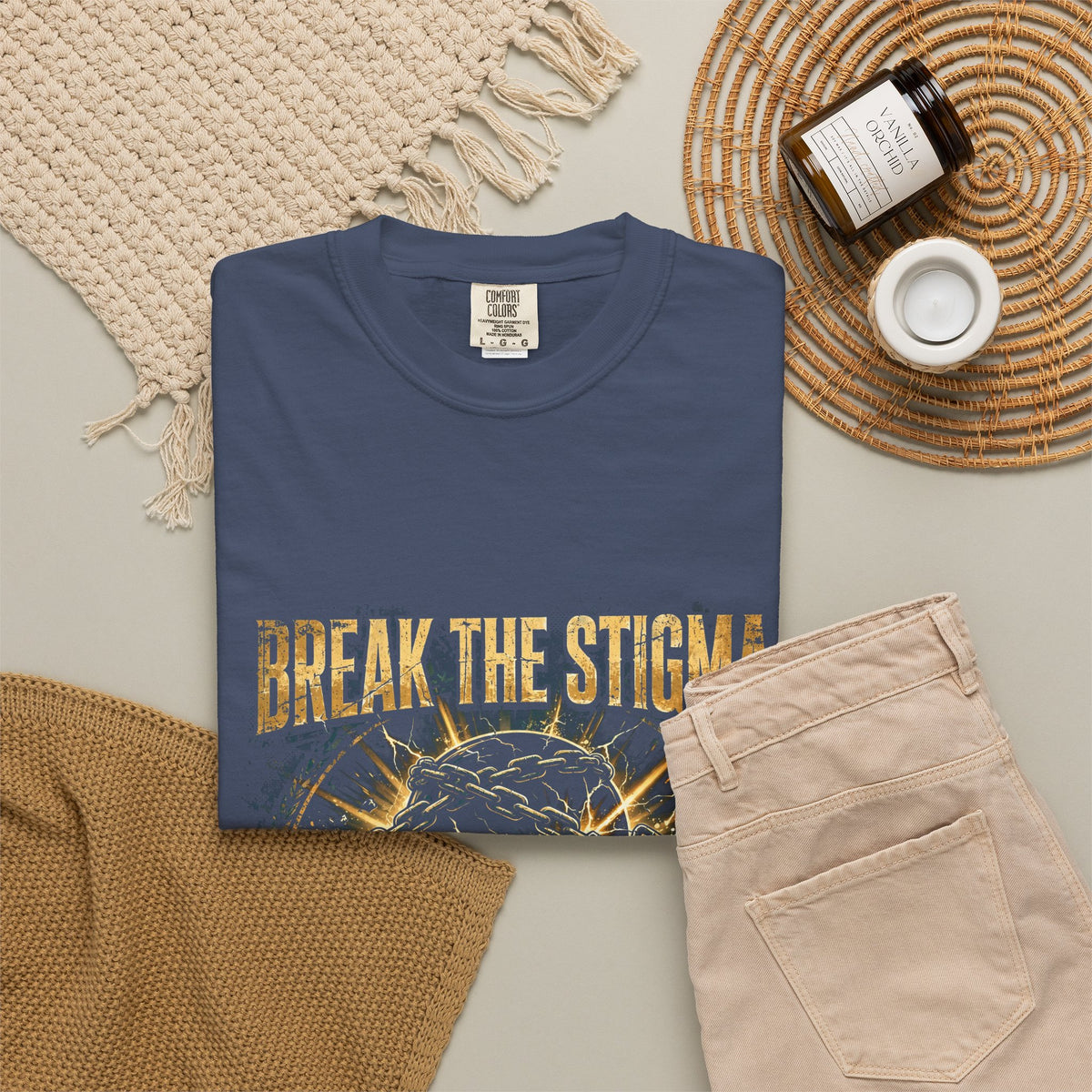 Break the Stigma – Gold Edition T-Shirt