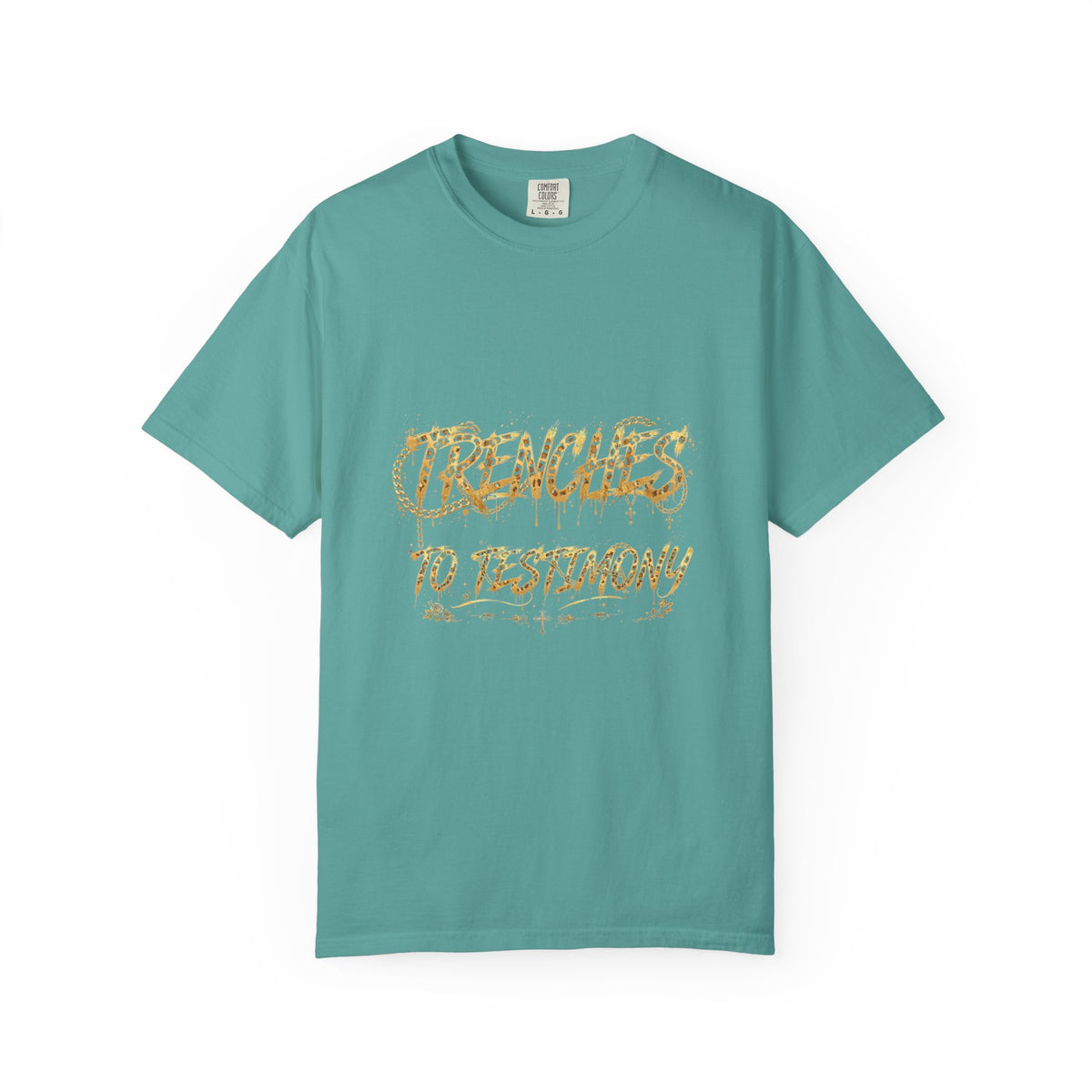 Trenches to Testimony Faith Graphic T-Shirt