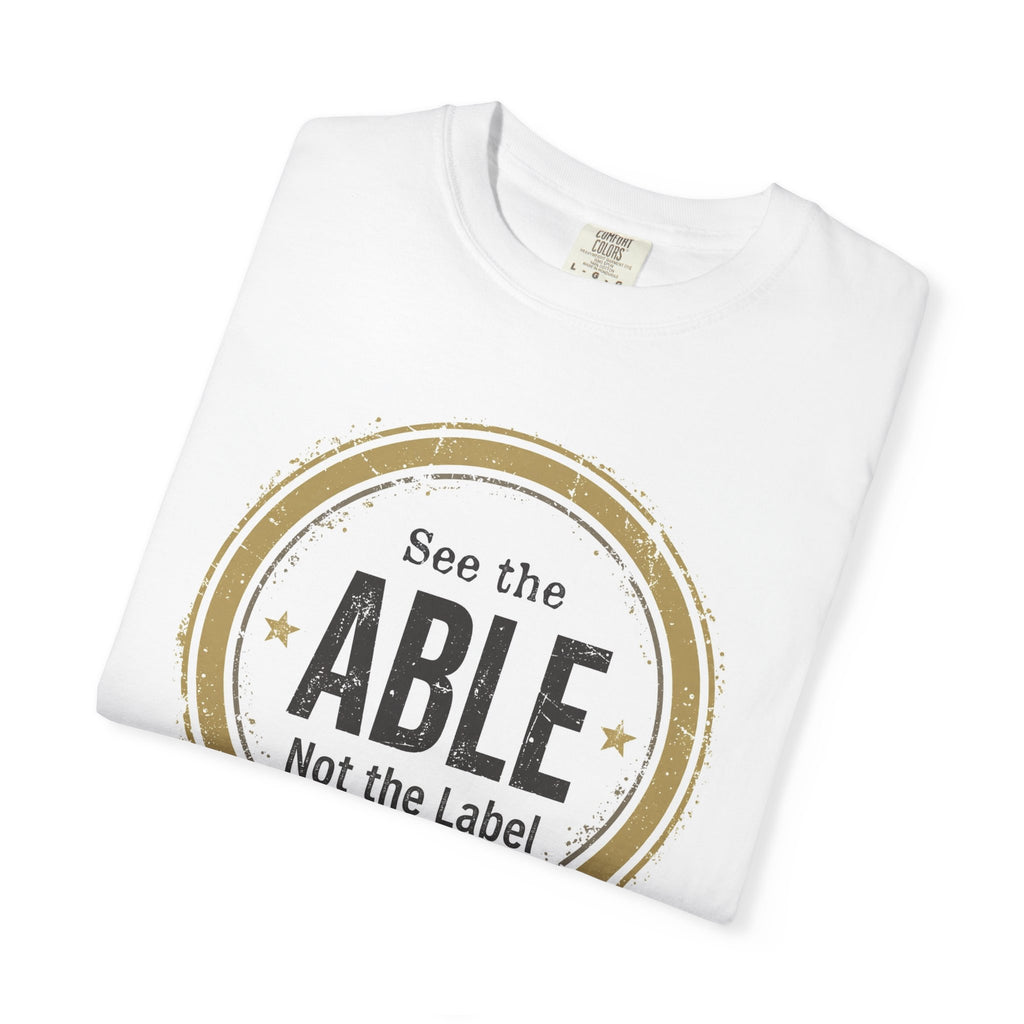See the Able Not the Label – Autism Awareness T-Shirt