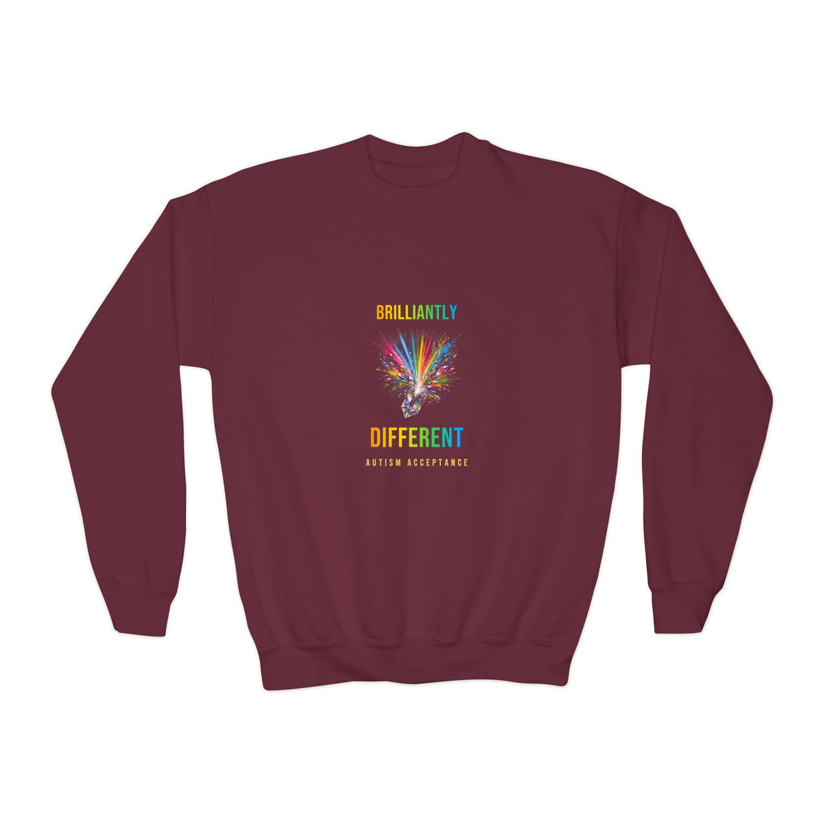 Brilliantly Different – Autism Acceptance Kids' Sweatshirt
