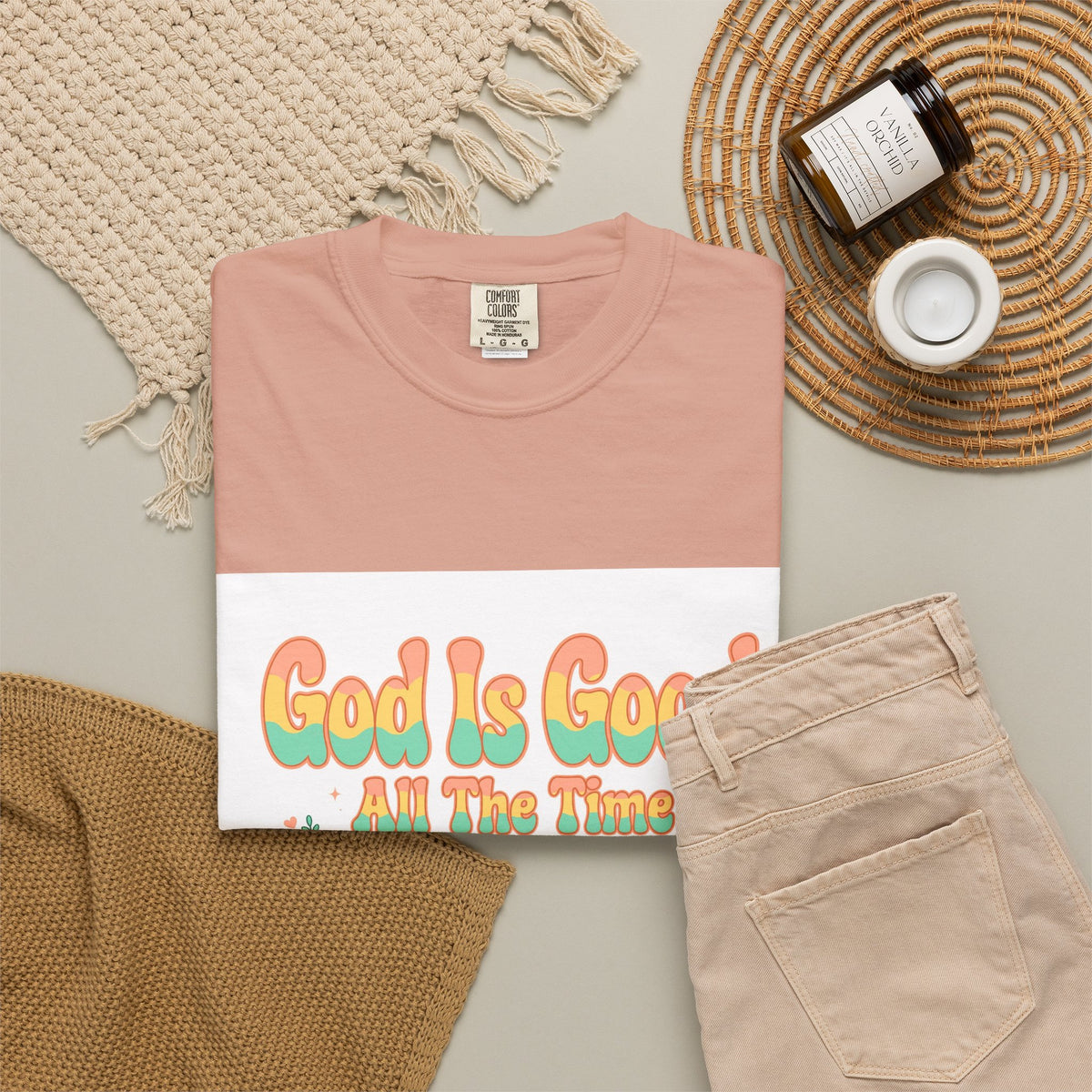 God Is Good All The Time – Christian T-Shirt