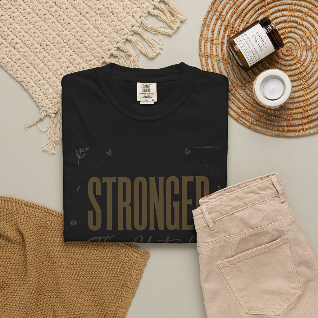 Stronger Than Yesterday – Mental Health T-Shirt