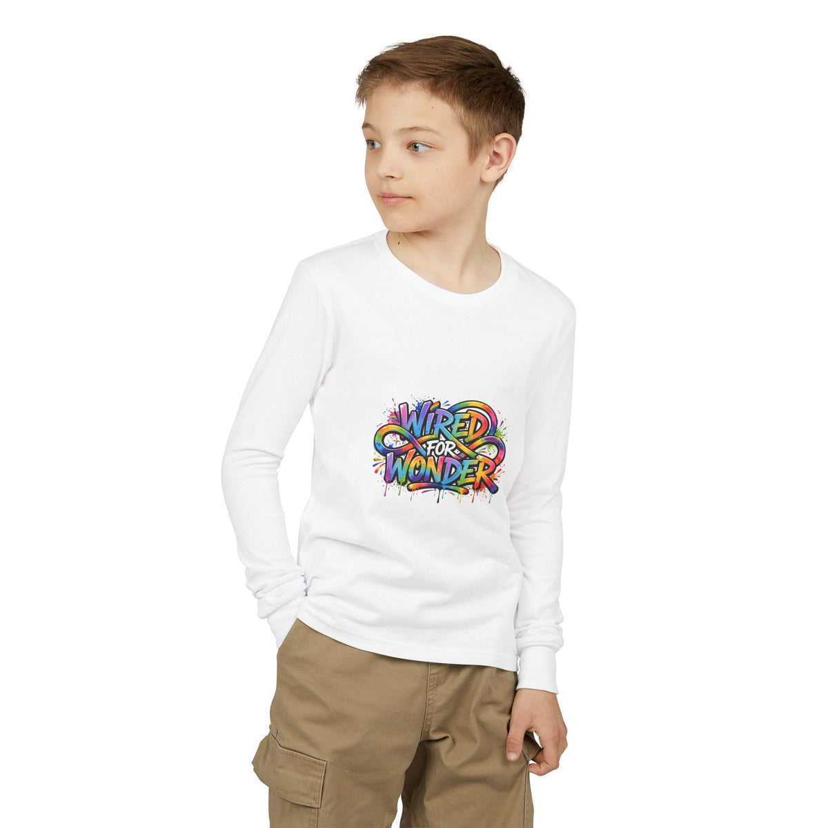 Wired for Wonder Kids' Long Sleeve T-Shirt