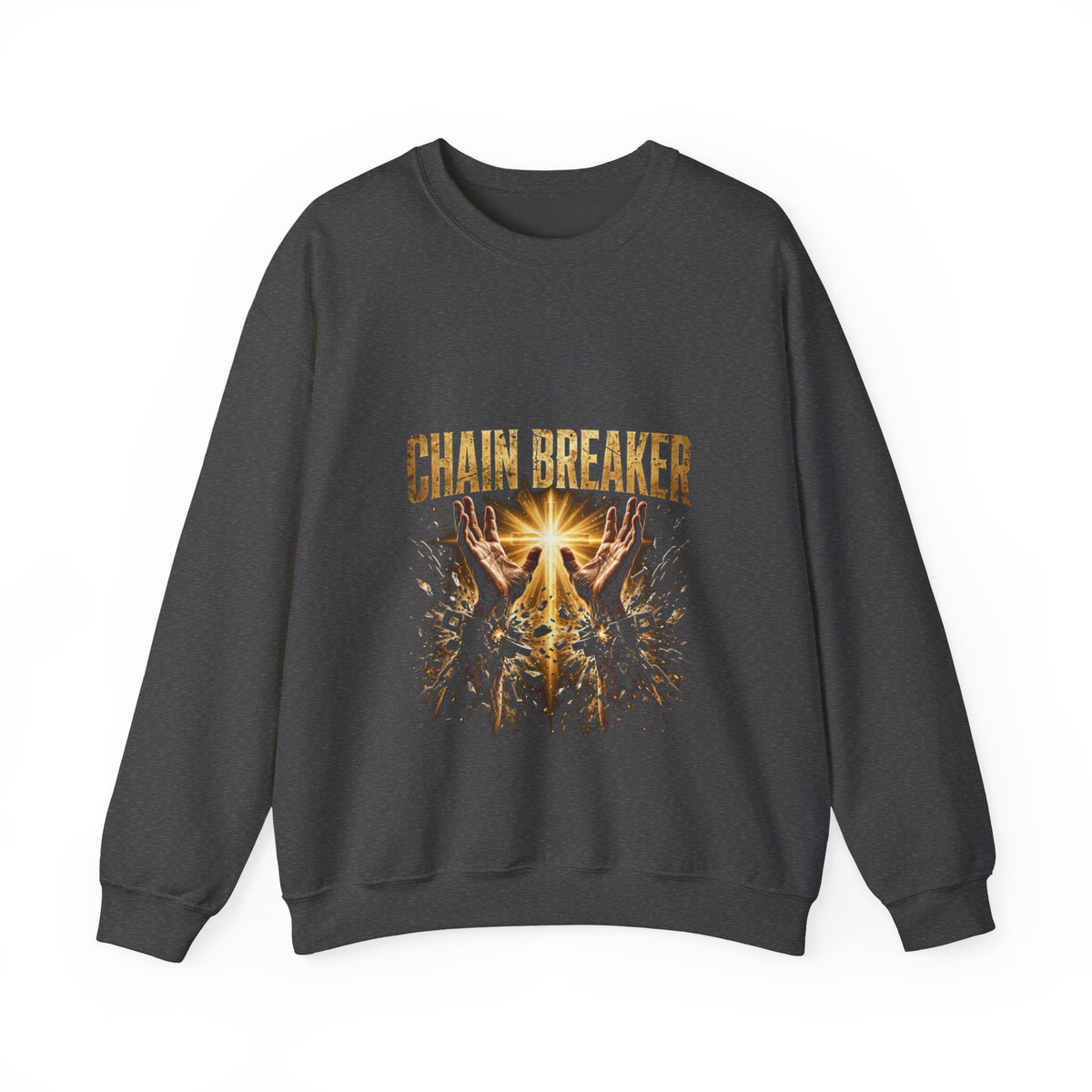 Chain Breaker – Christian Crewneck Sweatshirt