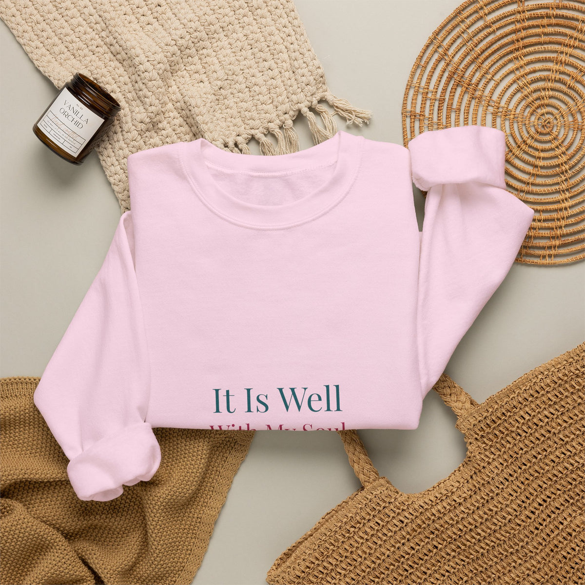 It Is Well With My Soul – Christian Sweatshirt