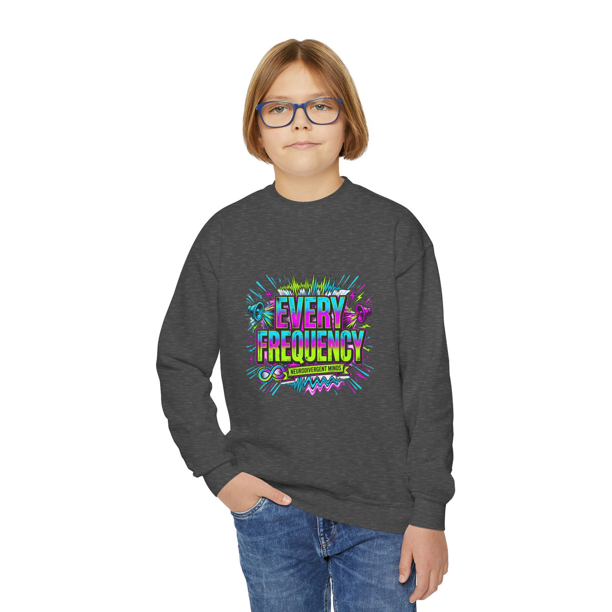 Every Frequency Kids' Sweatshirt