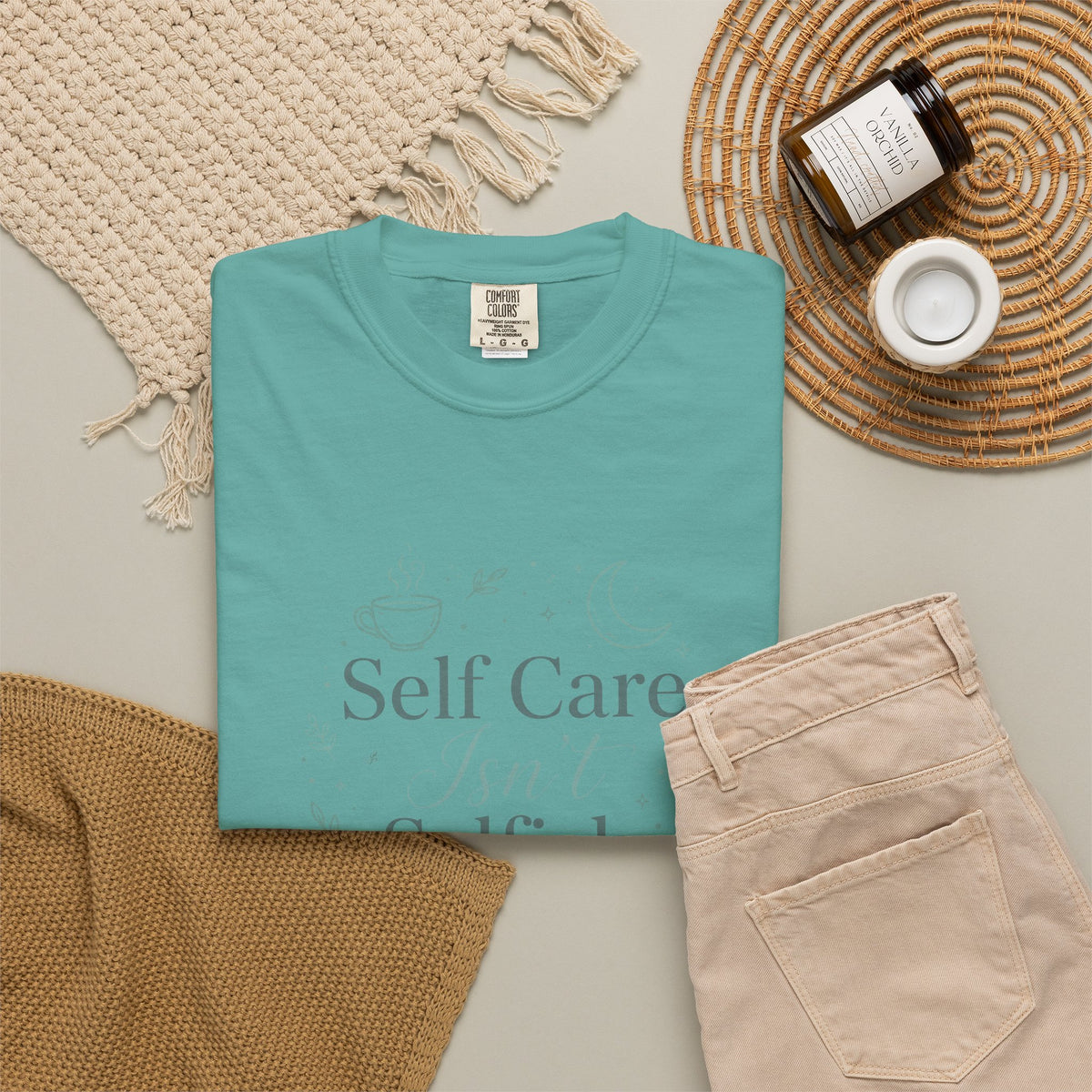 Self Care Isn't Selfish – Mental Health T-Shirt