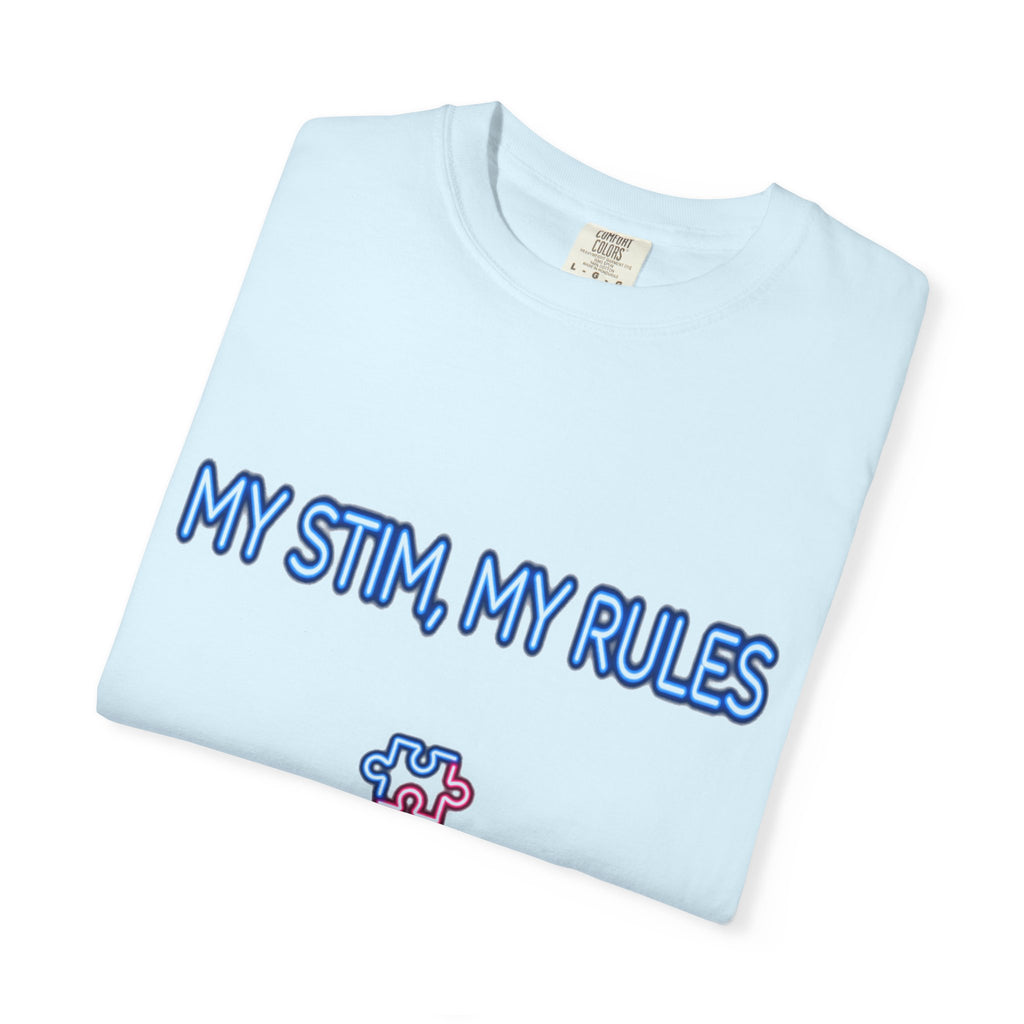 My Stim My Rules Neon – Autism Awareness T-Shirt