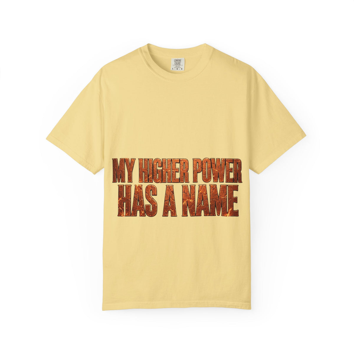 Higher Power Fiery Cross – Recovery T-Shirt