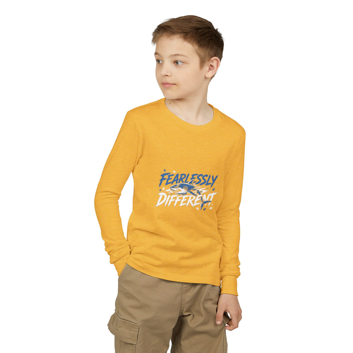 Fearlessly Different Kids' Long Sleeve T-Shirt