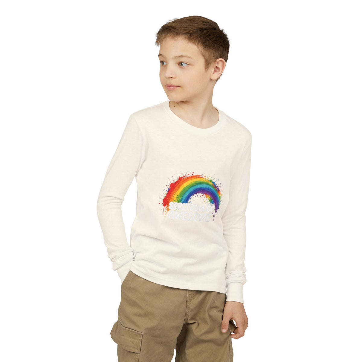 Spectrum Of Awesome Kids' Long Sleeve T-Shirt