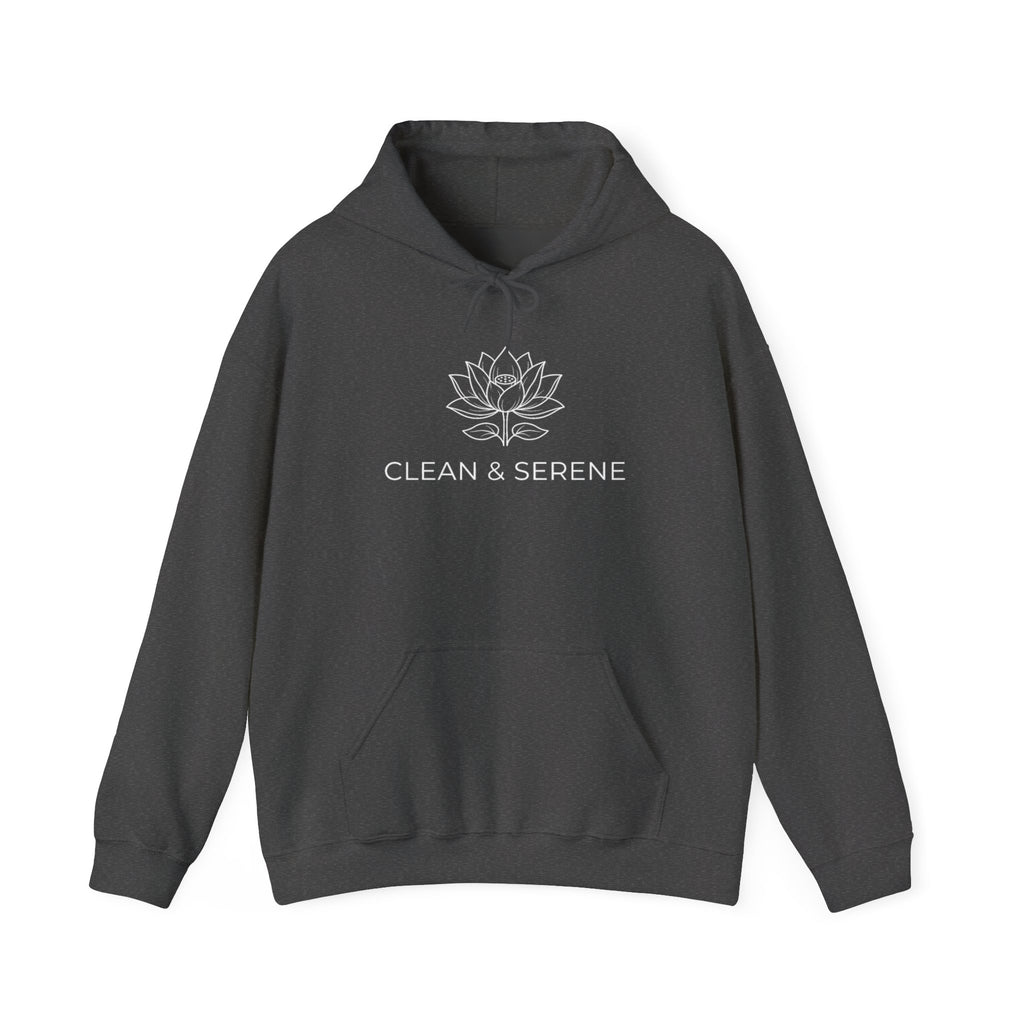 Clean & Serene Lotus Hoodie
