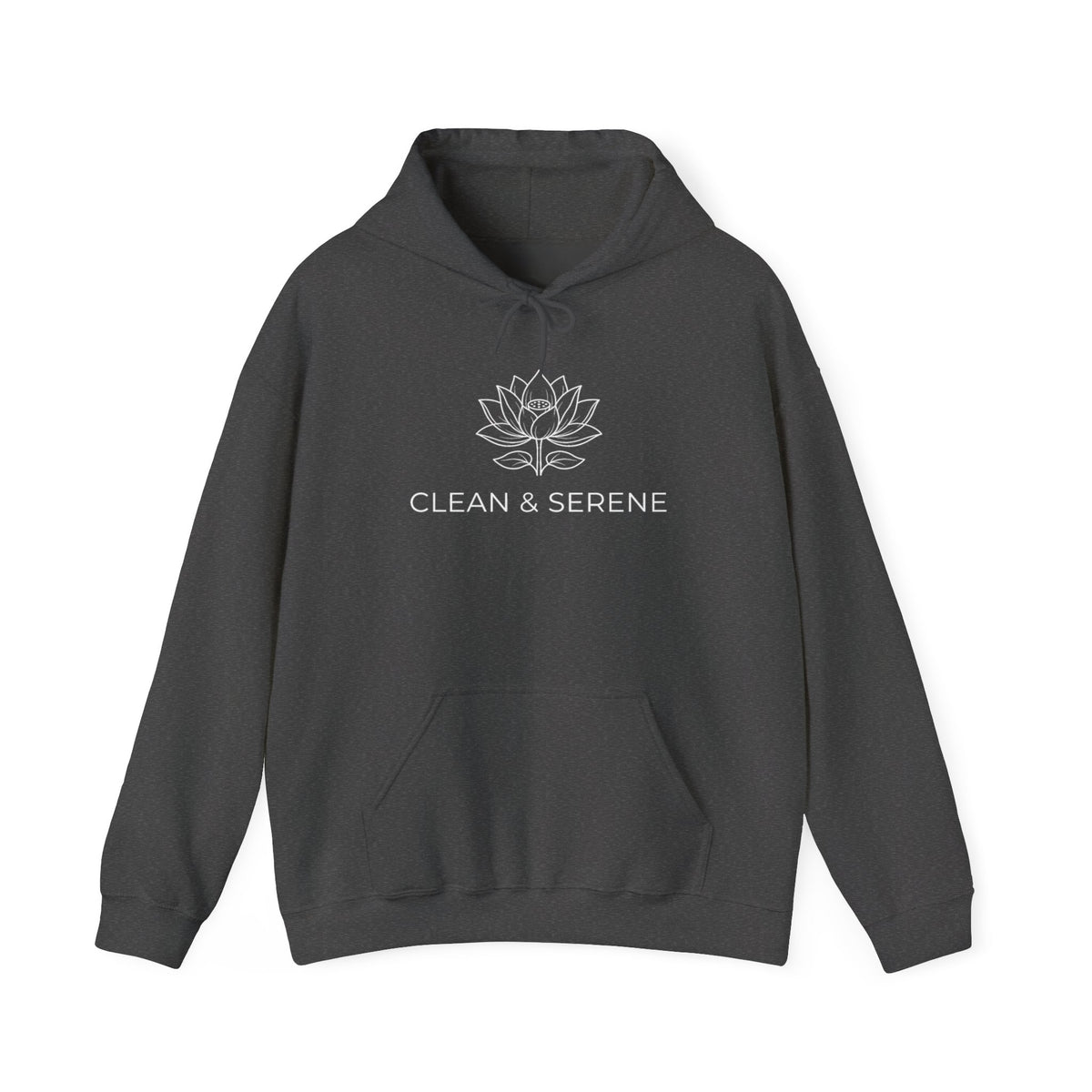 Clean & Serene Lotus Hoodie