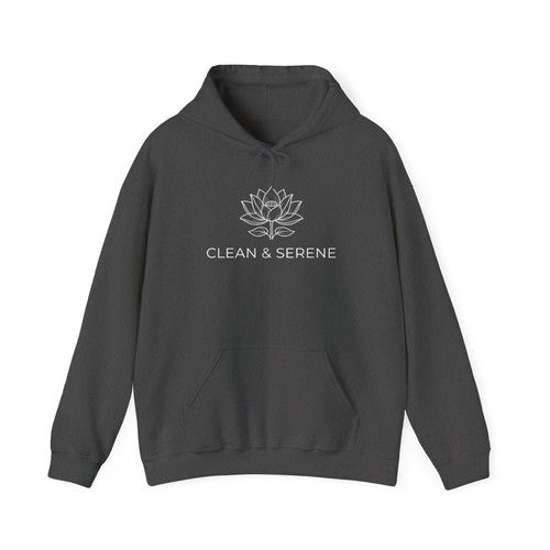 Clean & Serene Lotus Hoodie