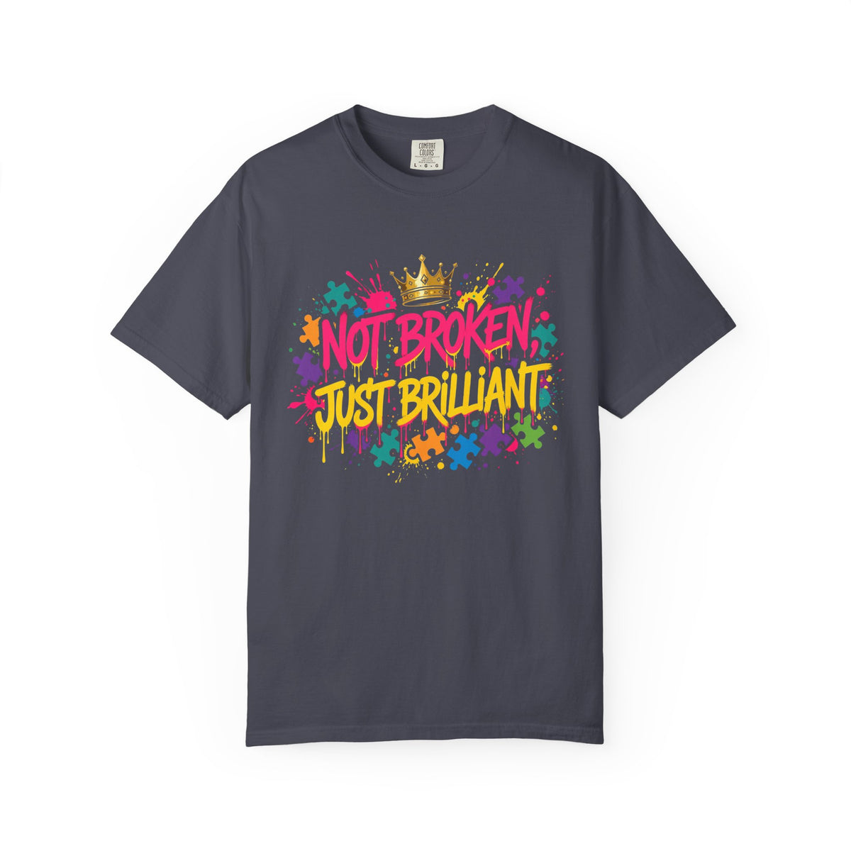 Not Broken Just Brilliant – Autism Awareness T-Shirt
