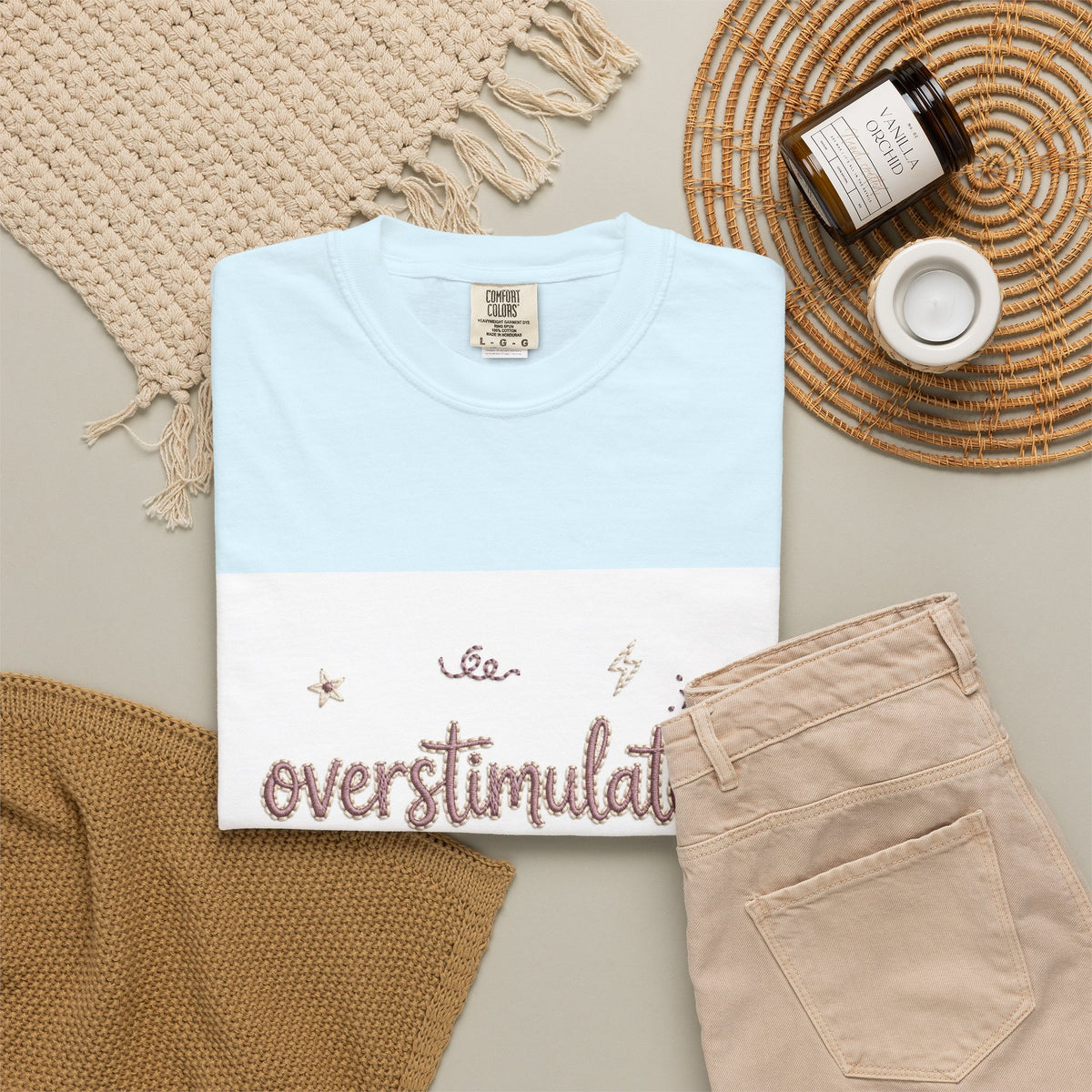 Overstimulated – Funny Anxiety T-Shirt