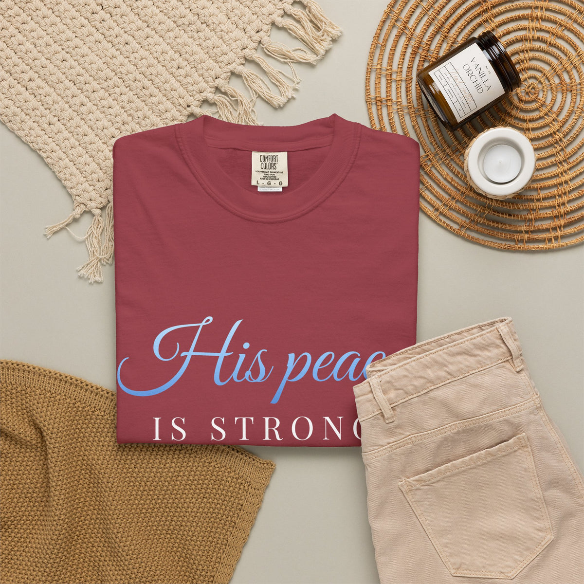 His Peace Is Stronger Than My Panic T-Shirt