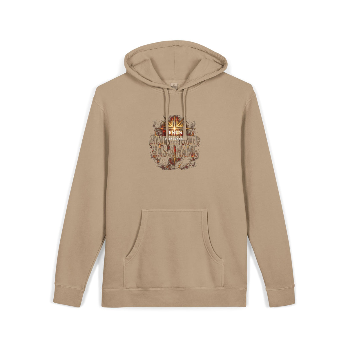 Jesus Free Indeed Christian Faith Hoodie
