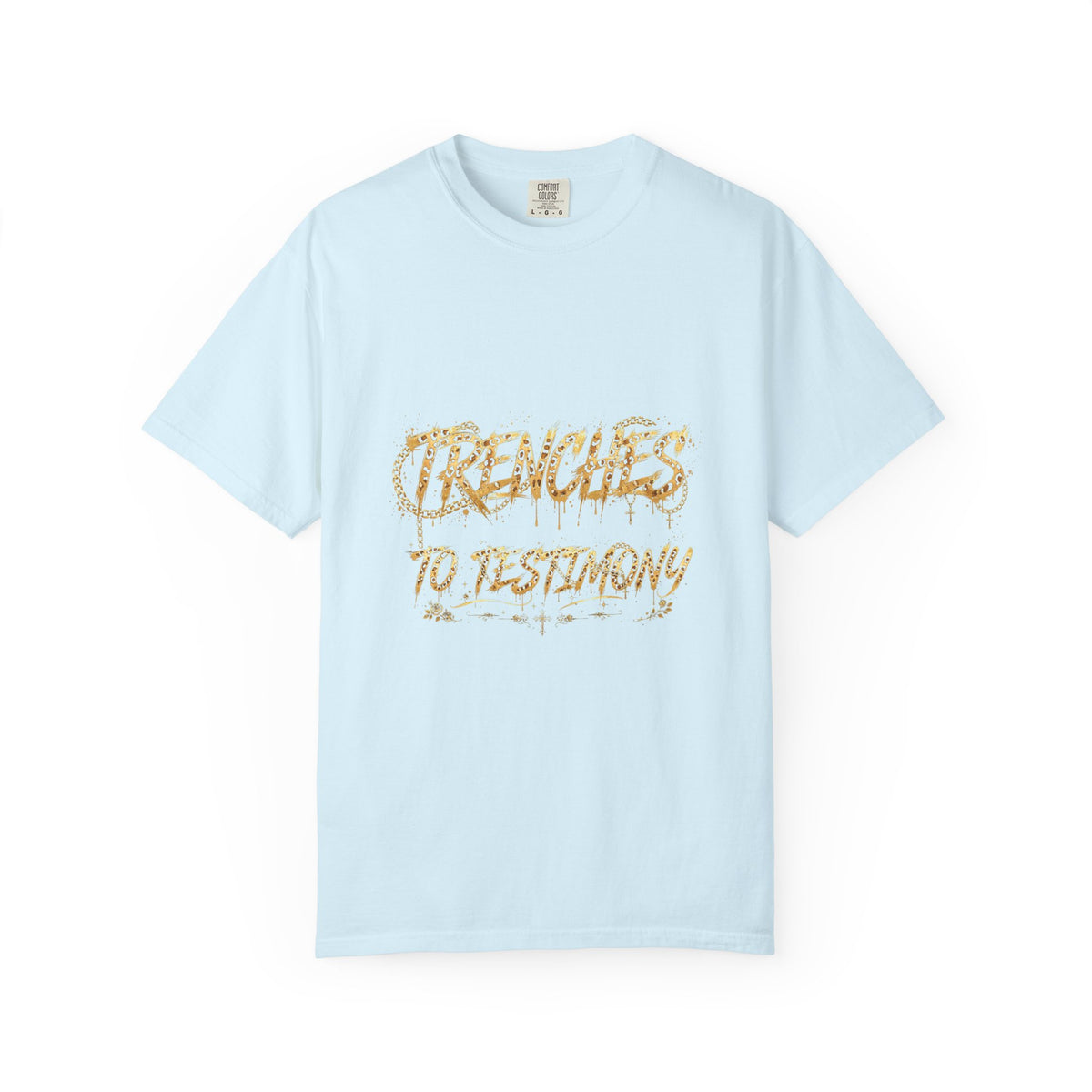 Trenches to Testimony Faith Graphic T-Shirt