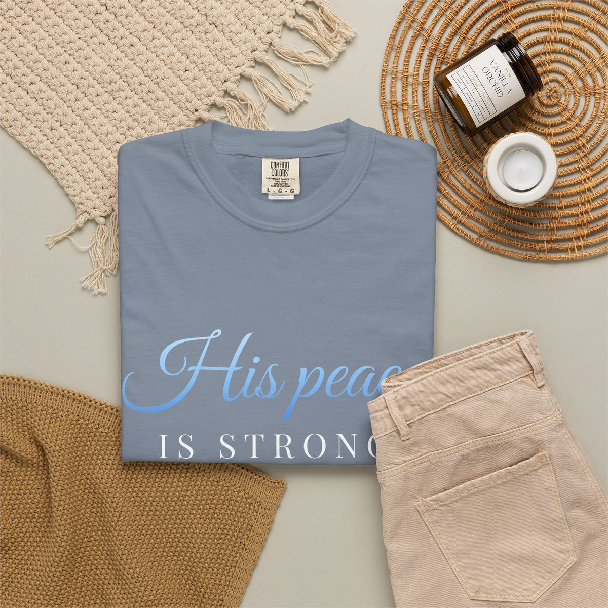 His Peace Is Stronger Than My Panic T-Shirt
