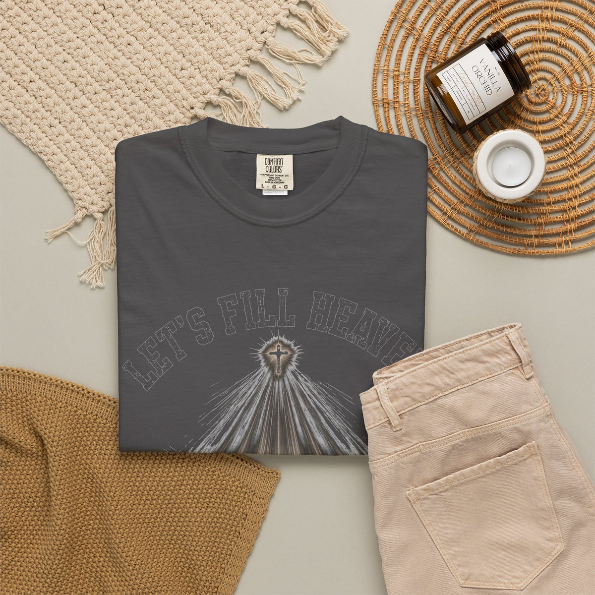 Let's Fill Heaven – Christian T-Shirt