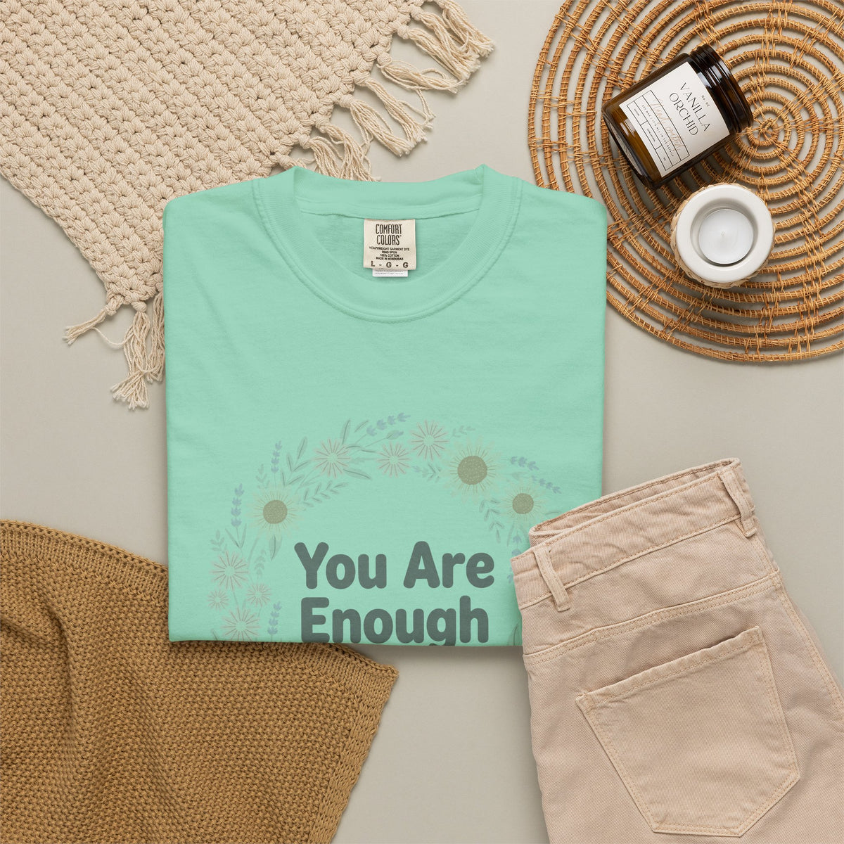 You Are Enough – Mental Health T-Shirt