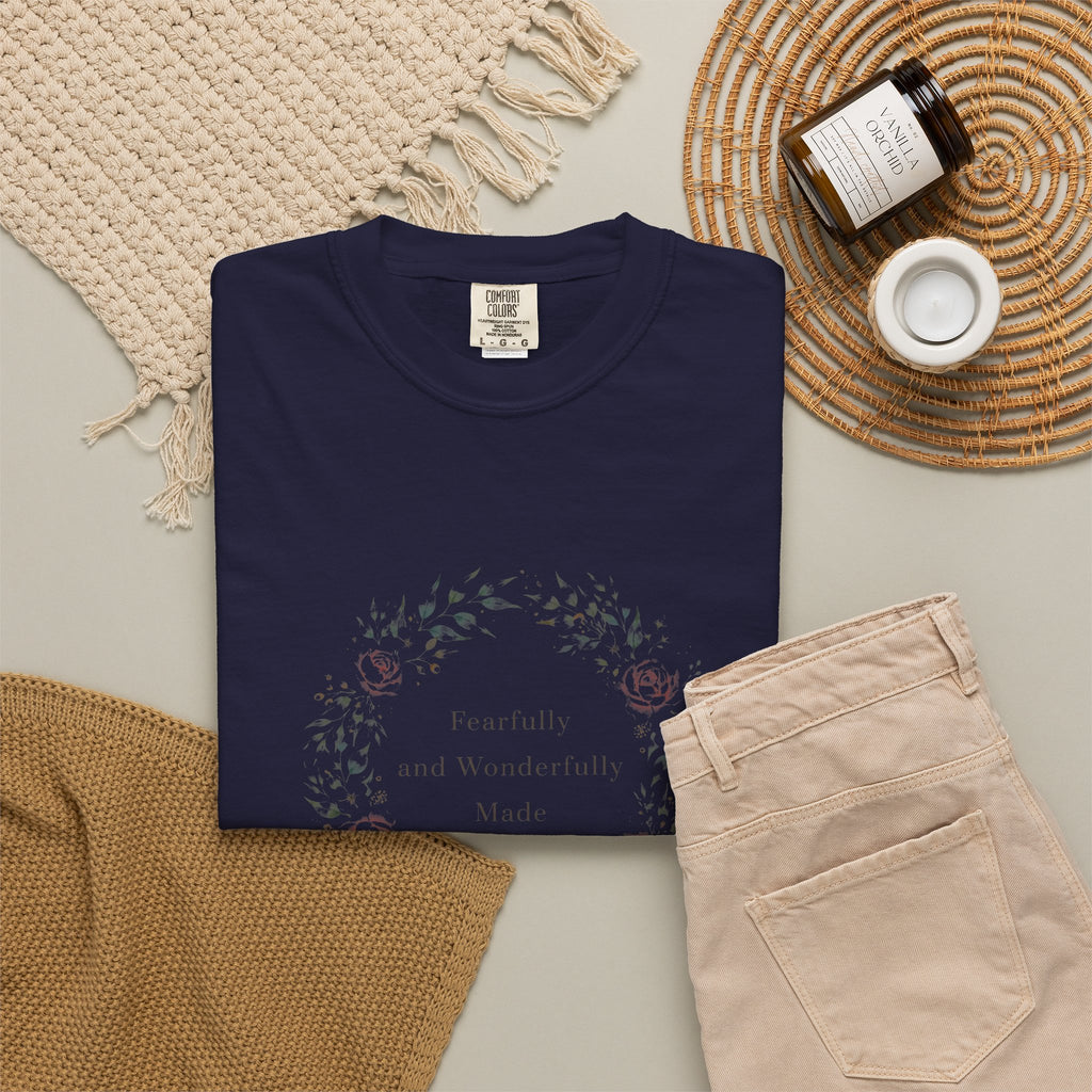 Fearfully and Wonderfully Made — Psalm 139:14 – Christian T-Shirt