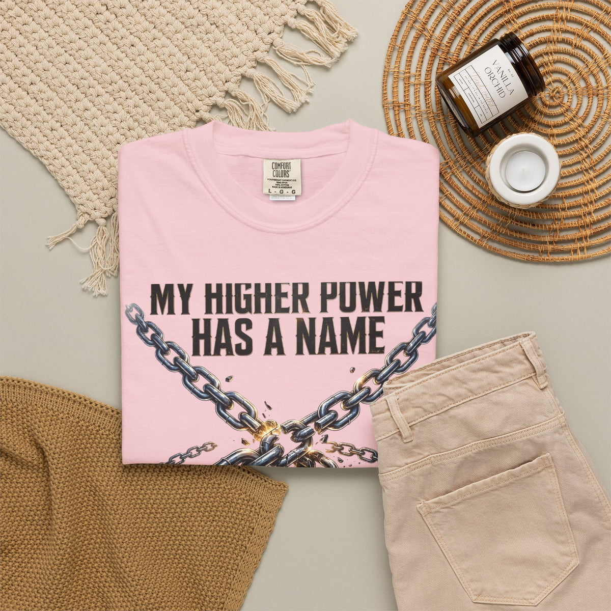Higher Power Chains – Recovery T-Shirt