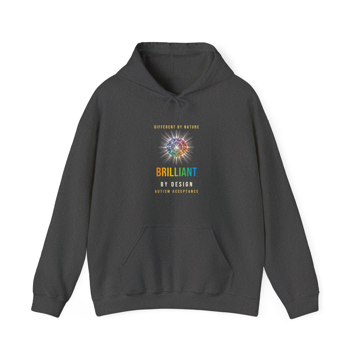 Brilliant By Design – Autism Acceptance Hoodie