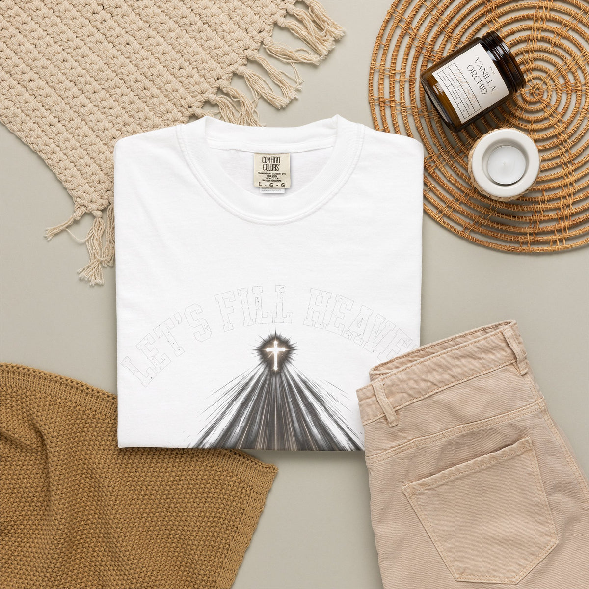 Let's Fill Heaven – Christian T-Shirt