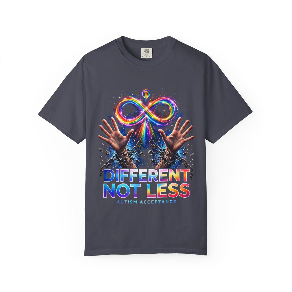 Different Not Less Autism Acceptance T-Shirt