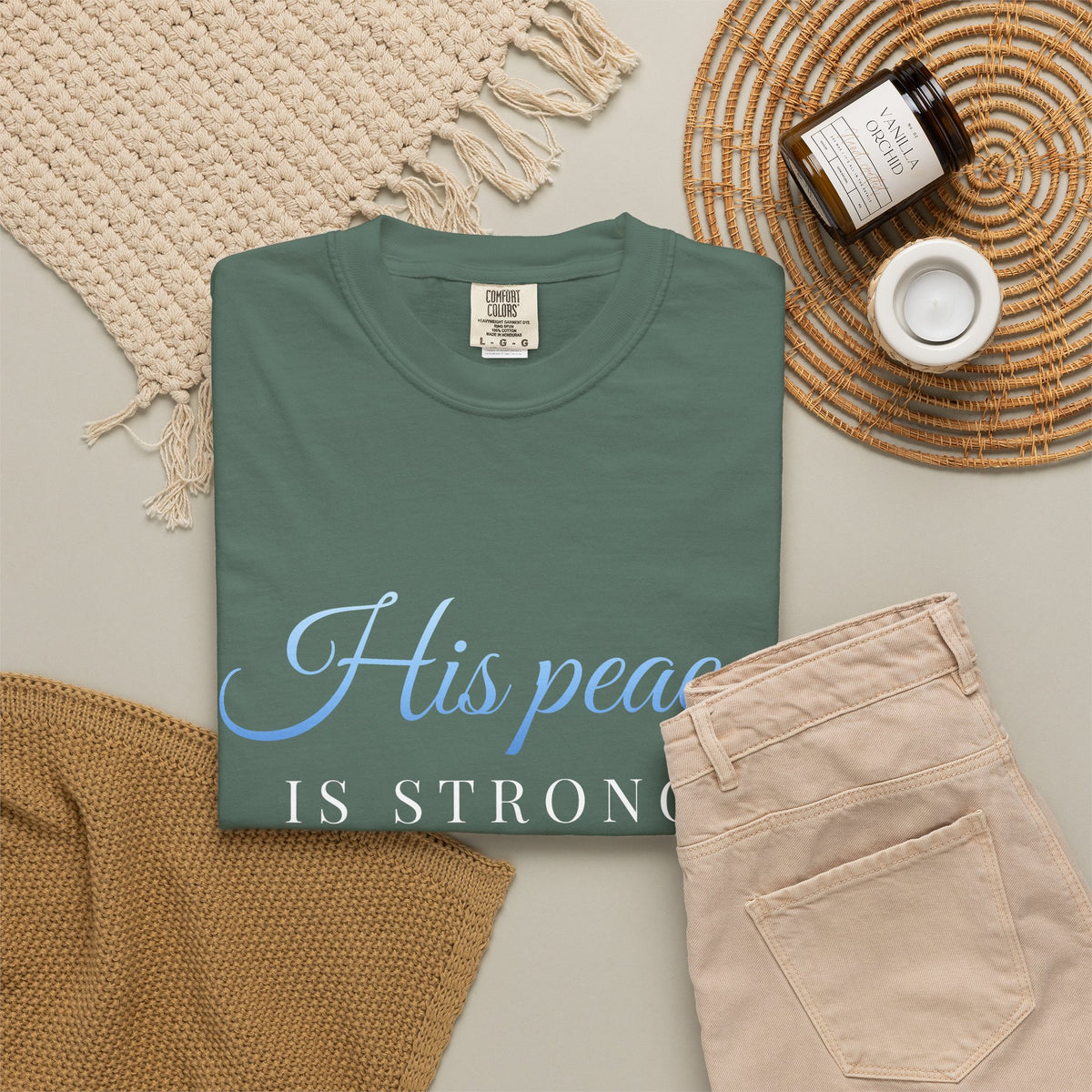 His Peace Is Stronger Than My Panic T-Shirt