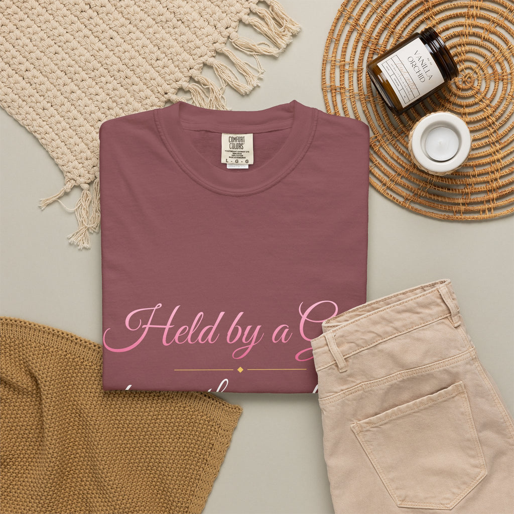 Held By A God Bigger Than My Fears T-Shirt