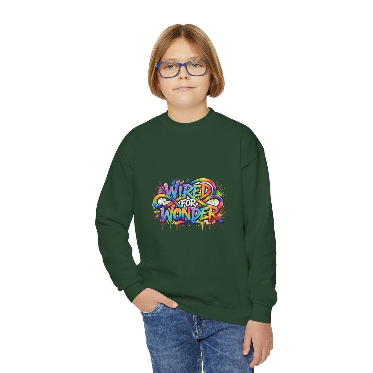 Wired for Wonder Kids' Sweatshirt