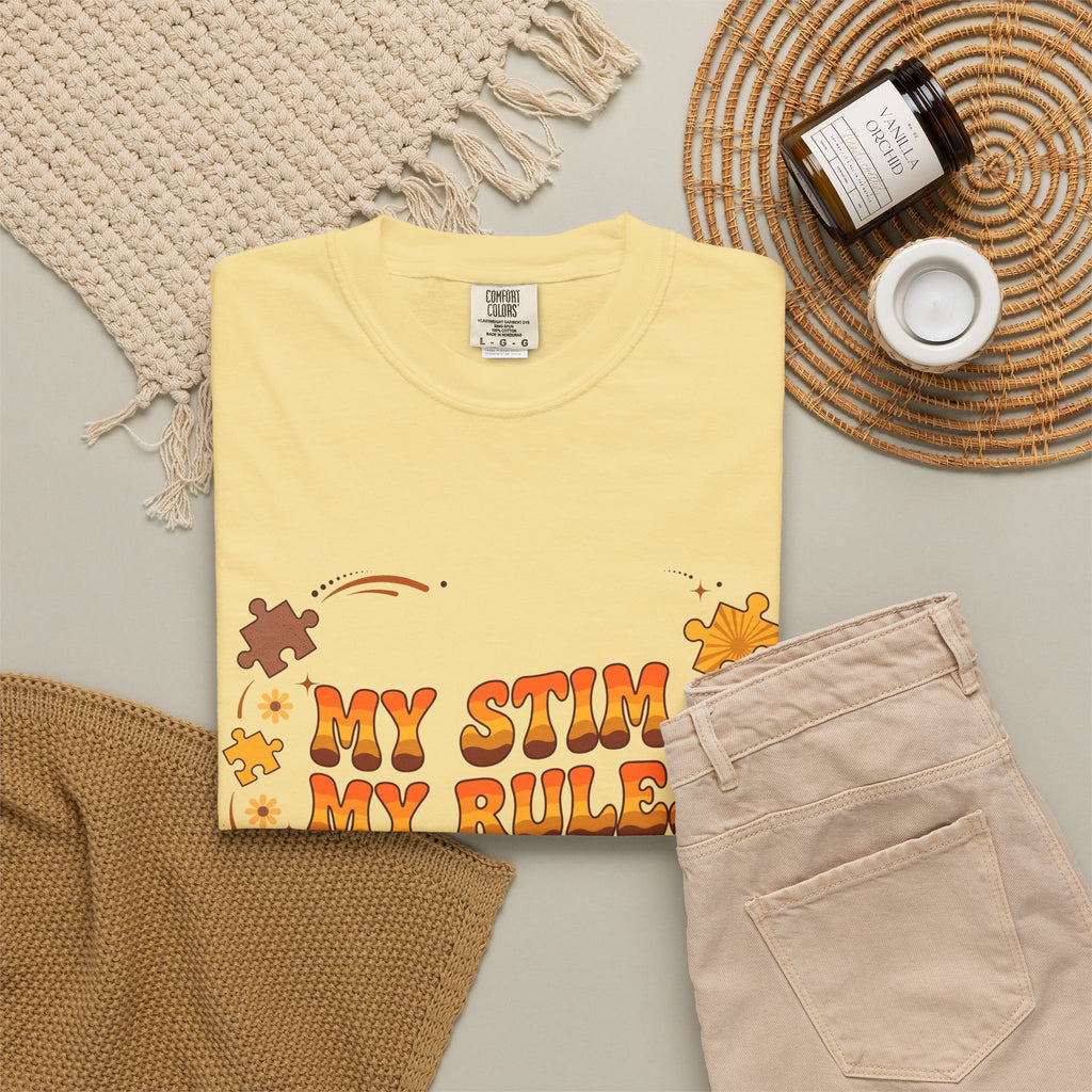My Stim My Rules Retro – Autism Awareness T-Shirt